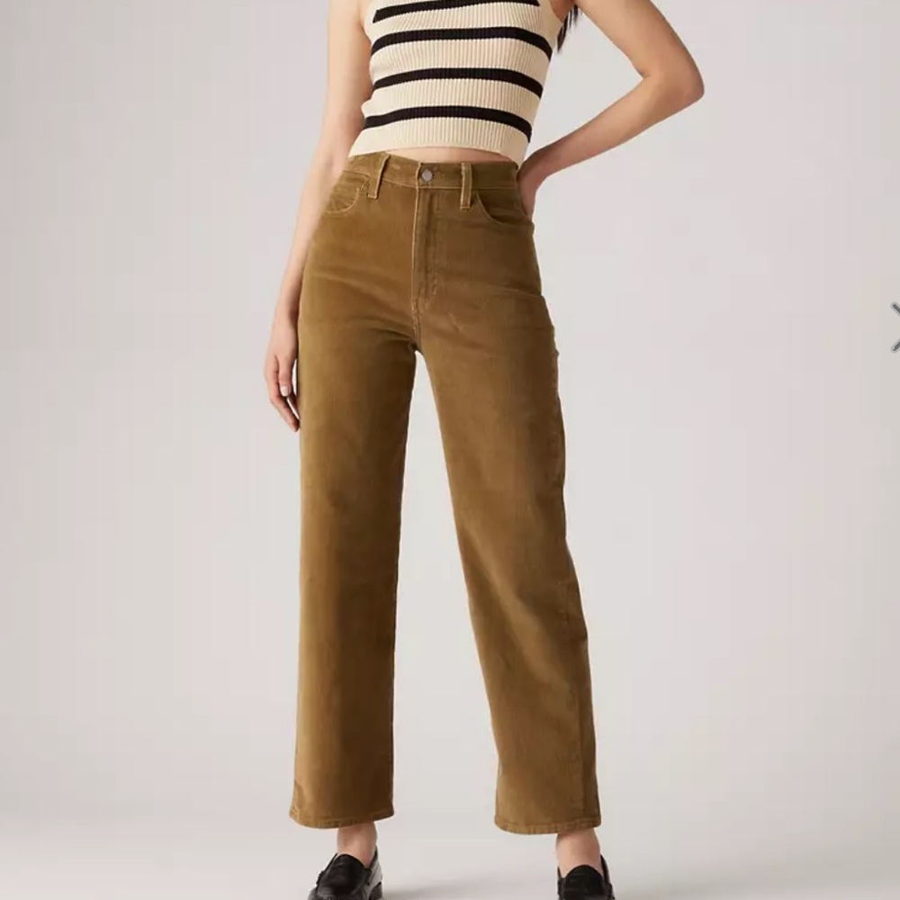 Levi’s Ribcage Straight Ankle Women's Jeans 26W x 29L - Color: Ermine